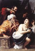 BADALOCCHIO, Sisto Susanna and the Elders  ggg oil on canvas